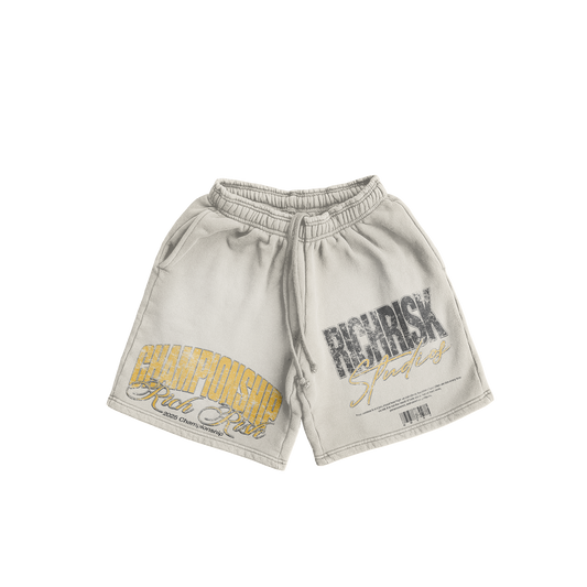Grey Rich Risk Championship Edition Shorts